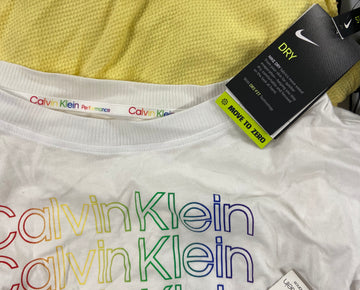 Women's Clothing Activewear Wholesale Lot, NIKE, UNDER ARMOUR, ADIDAS, CALVIN KLEIN, IDEOLOGY, 27 items, Shelf Pulls, MSRP $859