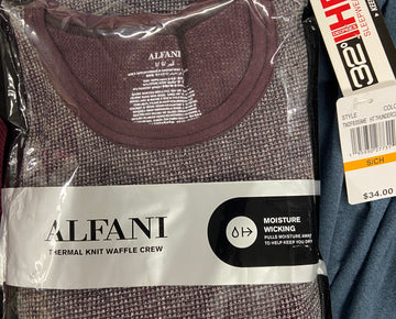 Men's Clothing Assorted Wholesale Lot, 32 DEGREES, CLUB ROOM, ALFANI, 18 items, Shelf Pulls, MSRP $369