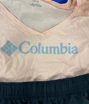 Women's Clothing Activewear Wholesale Lot, COLUMBIA, NIKE, SKECHERS, UNDER ARMOUR, DKNY and more, 17 items, Shelf Pulls, MSRP $545