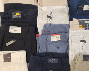 Men's Clothing Wholesale Lot Michael Kors, Polo Ralph Lauren, Alfani and more , 21 Units, Shelf Pulls, MSRP $1,950.50