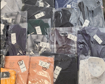 Men's Clothing Wholesale Lot Calvin Klein, Adidas, Tasso Elba, Club Room, Alfani, Bar lll, INC and more, 25 Units, New, MSRP $1,612.48