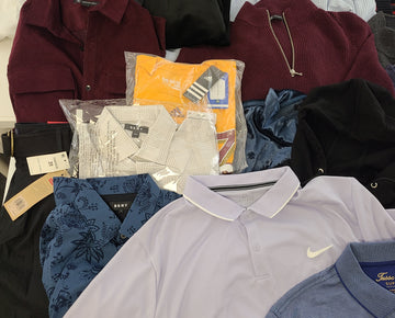 Men's Clothing Wholesale Lot Levi's, Nike, DKNY, Adidas, Guess, Tasso Elba, American Apparel, Club Room, INC and more, 25 Units, Shelf Pulls, MSRP $1,632.99