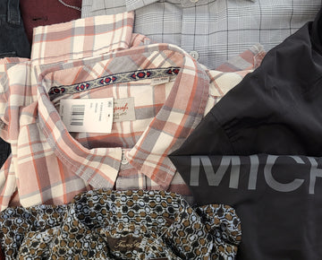 Men's Clothing Wholesale Lot Michael Kors, Levi's, Dylan Gray, Weatherproof Vintage, Tasso Elba, American Apparel, INC, Alfani and more, 25 Units, Shelf Pulls, MSRP $2,034.50
