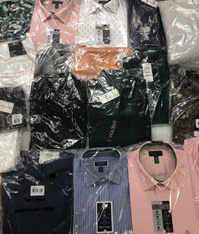 Men's Clothing Adidas, Calvin Klein, Tasso Elba, Club Room, Alfani, INC and more, 19 Units, Shelf Pulls, MSRP $1,034.99