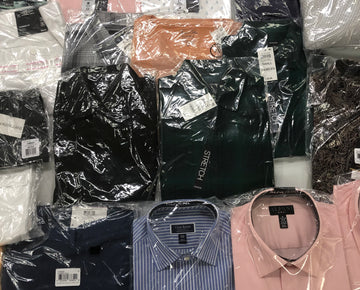 Men's Clothing Adidas, Calvin Klein, Tasso Elba, Club Room, Alfani, INC and more, 19 Units, Shelf Pulls, MSRP $1,034.99