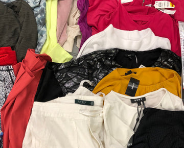 Women's Clothing Wholesale Lot LAUREN RALPH LAUREN, NIKE, CALVIN KLEIN, DKNY, 32 Degrees, ALFANI, Ideology and more, 25 Units, Shelf Pulls, MSRP $1,519.25