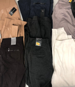 Women's Clothing Pants Wholesale Lot, INC and ALFANI 10 Units, Shelf Pulls, MSRP $710