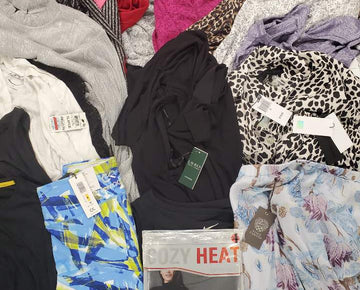 Women's Clothing Wholesale Lot CALVIN KLEIN, Nike, VINCE CAMUTO, KENDALL + KYLIE, 32 DEGREES, ALFANI and more, 25 Units, Shelf Pulls, MSRP $1,486.50