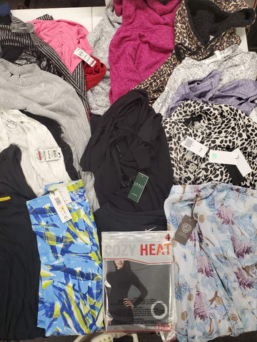 Women's Clothing Wholesale Lot CALVIN KLEIN, Nike, VINCE CAMUTO, KENDALL + KYLIE, 32 DEGREES, ALFANI and more, 25 Units, Shelf Pulls, MSRP $1,486.50