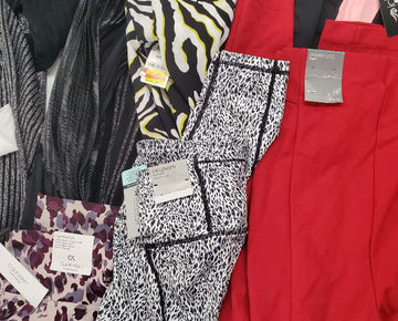 Women's Clothing Wholesale Lot CALVIN KLEIN, DKNY, Michael Kors, Nike, 32 Degrees, Sactuary, Ideology and more, 26 Units, Shelf Pulls, MSRP $1,525.50
