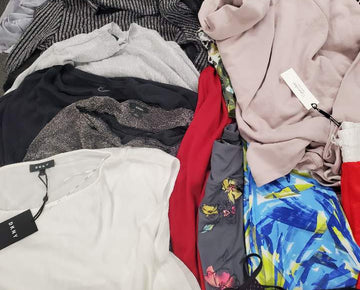 Women's Clothing Wholesale Lot Calvin Klein, DKNY, NIKE, LAUREN POLO RALPH LAUREN, Ideology, Kendall kylie, CHAMPION, Alfani, INC and more, 23 Units, Shelf Pulls, MSRP $1,546.49