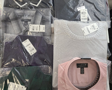 Men's Clothing Wholesale Lot Calvin Klein, Adidas, Tasso Elba, Club Room, INC and more, 25 Units, New, MSRP $1,682.48
