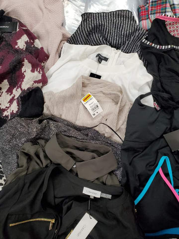 Women's Clothing Wholesale Lot CALVIN KLEIN, NIKE, VINCE CAMUTO, FREE PEOPLE, KENDALL + KYLIE,  32 DEGREES, IDEOLOGY, ALFANI and more, 26 Units, Shelf Pulls, MSRP $1,538.97