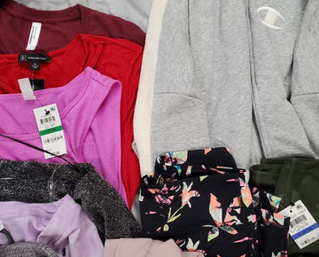 Women's Clothing Wholesale Lot NIKE, UNDER ARMOUR, Calvin Klein, Champion, KENDALL KYLIE,  IDEOLOGY, ALFANI, INC and more, 28 Units, Shelf Pulls, MSRP $1,386.45