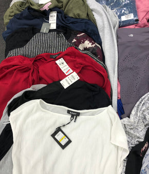 Women's Clothing Wholesale Lot CALVIN KLEIN, DKNY, Michael Kors, Tommy Hilfiger, American apparel, KENDALL KYLIE, Ideology and more, 25 Units, Shelf Pulls, MSRP $1,603.50