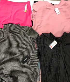 Women's Clothing Wholesale Lot CALVIN KLEIN, DKNY, Michael Kors, DKNY, Tommy Hilfiger, American Apparel, Guess, RACHEL Rachel Roy, Ideology and more, 25 Units, Shelf Pulls, MSRP $1,512.99