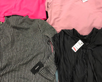 Women's Clothing Wholesale Lot CALVIN KLEIN, DKNY, Michael Kors, DKNY, Tommy Hilfiger, American Apparel, Guess, RACHEL Rachel Roy, Ideology and more, 25 Units, Shelf Pulls, MSRP $1,512.99