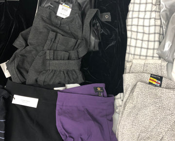 Women's Clothing Pants Wholesale Lot, Calvin Klein, Kasper, JM Collection, ALFANI and more, 11 Units, Shelf Pulls, MSRP $763.50