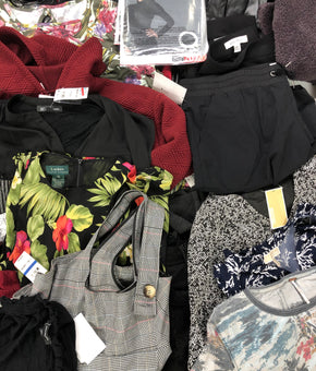 Women's Clothing Wholesale Lot LAUREN RALPH LAUREN, MICHAEL KORS, TOMMY HILFIGER, FREE PEOPLE, GUESS, NINE WEST, 32 DEGREES, ALFANI and more, 25 Units, Shelf Pulls, MSRP $1,578.98