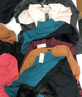 Women's Clothing Top Wholesale Lot, Alfani, Ideology and INC 11 Units, Shelf Pulls, MSRP $764.50