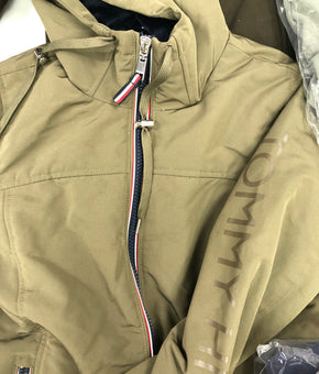 Men's Clothing Jackets Wholesale Lot, TOMMY HILFIGER, WEATHERPROOF, KIRKLAND, AMERICAN APPAREL, 8 items, Shelf Pulls, MSRP $511