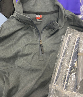 Men's Clothing Tops & Others Wholesale Lot, ADIDAS, CLUB ROOM, CATERPILLAR, MONDETTA, RUGGED, 32 DEGREE  and more, 16 items, Shelf Pulls, MSRP $876