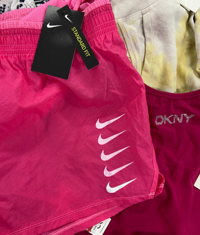 Women's Clothing Activewear Wholesale Lot, NIKE, ADIDAS, CK PERFORMANCE, IDEOLOGY, 18 items, Shelf Pulls, MSRP $726