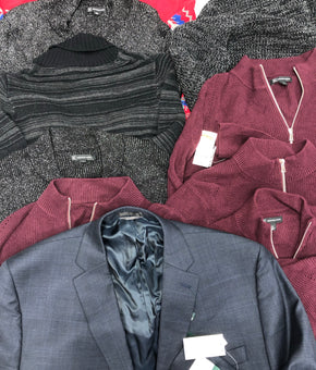 Men's Clothing Top Wholesale Lot, Polo Ralph Lauren, Clubroom, INC,  11 Units, Shelf Pulls, MSRP $1,150.50