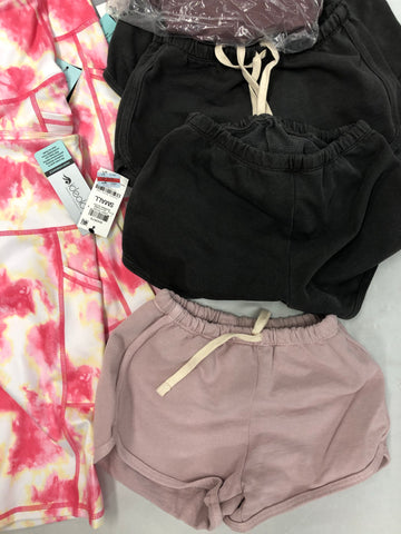 Women's Clothing Assorted Activewear Wholesale Lot, AMERICAN APPAREL and IDEOLOGY, 19 items, Shelf Pulls, MSRP $715
