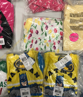 Kid's Clothing Assorted Wholesale Lot, AMERICAN APPAREL, FRENCH TOAST, THE CHILDREN'S PLACE, LIMITED TOO and more, 22 items, NEW, MSRP $324