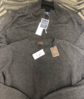 Men's Clothing Winter Top Wholesale Lot, Altea, Dylan Gray, Club Room, Alfani and more, 14 Units, Shelf Pulls, MSRP $1,408.50