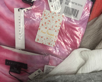 Women's Clothing ASSORTED Wholesale Lot, FREE PEOPLE, AQUA, ALFANI, CHASER and more, 26 items, New, MSRP $1,362