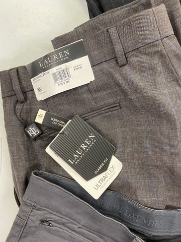 Men's Clothing Suit Separates & Others Wholesale Lot, LAUREN RALPH LAUREN, TALLIA, ENGLISH LAUNDRY, SUN + STONE, 7 items, Shelf Pulls, MSRP $1,445