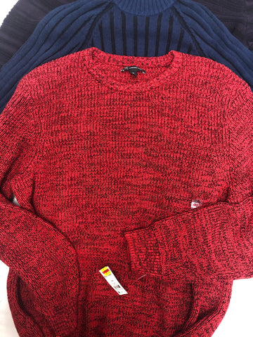 Men's Clothing Sweater Wholesale Lot, Dylan Gray, Alfani, INC, 15 Units, Shelf Pulls, MSRP $1,107.49