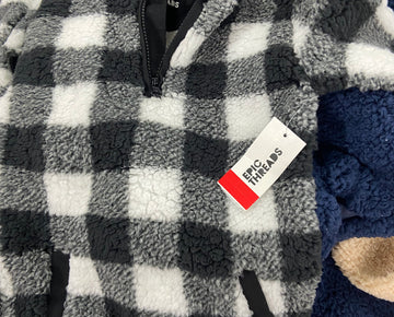 Kid's / Baby's Clothing Sherpa Jackets Wholesale Lot, FIRST IMPRESSIONS, IN MOCEAN, EPIC THREADS, 17 items, Shelf Pulls, MSRP $676