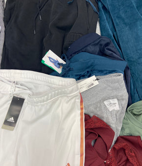 Women's Clothings ASSORTED LOT, Wholesale Lot, CALVIN KLEIN, ADIDAS, PUMA, FREE PEOPLE, MARC NEW YORK, AMERICAN APPAREL, 32 DEGREES, HONEYDEW and more, 15 items, CUSTOMER RETURNS