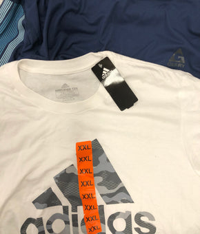 Men's Clothing Tank Tops, Shirts Wholesale Lot, ADIDAS, CALVIN KLEIN, GERRY, HURLEY, AMERICAN APPAREL, 33 items, Shelf Pulls, MSRP $786