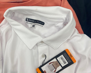 Men's Clothing T-shirts, Casual Shirts, Wholesale Lot, RVCA, PEBBLE BEACH, AMERICAN APPAREL, 32 DEGREES and more, 25 items, Shelf Pulls, MSRP $612