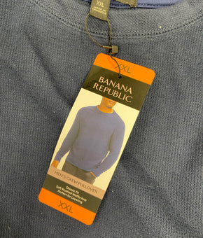 Men's Clothing Sweaters, Casual Shirts, Wholesale Lot, BANANA REPUBLIC, ADIDAS and more, 7 items, Shelf Pulls, MSRP $450