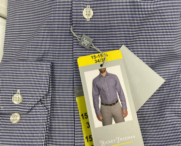 Men's Clothing Dress Shirts Wholesale Lot, HICKEY FREEMAN , 12 items, Shelf Pulls, MSRP $960