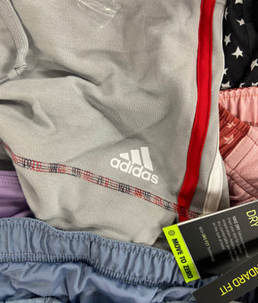Women's Clothing Athletic Shorts Wholesale Lot, ADIDAS, NIKE, COTTON ON, DANSKIN and more, 23 items, Shelf Pulls, MSRP $609