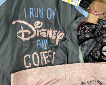 Women's Intimates Wholesale Lot, DISNEY, FLORA, GOLYTA, CHARTER CLUB, ALFANI and more, 16 items, Shelf Pulls, MSRP $616