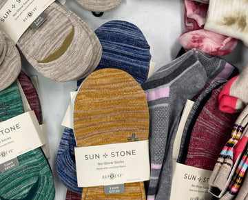 Men's Socks Wholesale Lot, SUN + STONE, ALFANI, 47 items, Shelf Pulls, MSRP $618