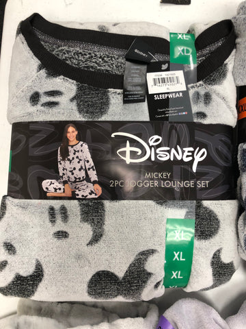 Women's Clothing SLEEPEWEAR Wholesale Lot, DISNEY ONLY, 9 items, New, MSRP $447