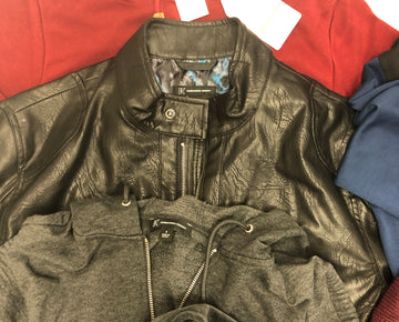 Men's Clothing Jacket Wholesale Lot, Buffalo, INC, American Apparel, 14 Units, Shelf Pulls, MSRP $1,082