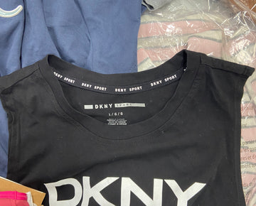 Women's Clothing Activewear & Others Wholesale Lot, ADIDAS, ALFANI, AMERICAN APPAREL, DKNY, CALVIN KLEIN  and more, 32 items, Shelf Pulls, MSRP $904