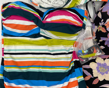 Women's Swimwear & Summer Hats Wholesale Lot, ANNE COLE, CALIFORNIA WAVES, AMERICAN APPAREL, HULA HONEY and more, 28 items, Shelf Pulls, MSRP $1,032