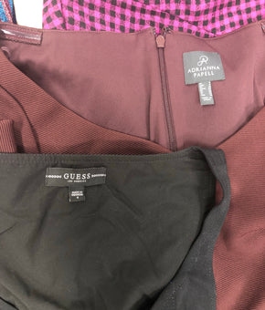 Women's Clothing Dress Wholesale Lot, GUESS, ADRIANNA PAPELL, HOUSE OF HARLOW, DRESS THE POPULATION and more, 11 items, Shelf Pulls, MSRP $1,035