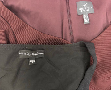 Women's Clothing Dress Wholesale Lot, GUESS, ADRIANNA PAPELL, HOUSE OF HARLOW, DRESS THE POPULATION and more, 11 items, Shelf Pulls, MSRP $1,035