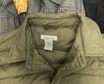 Men's Clothing OUTERWEAR/JACKETS Wholesale Lot, DYLAN GRAY, 3 Units, Shelf Pulls, MSRP $1,594